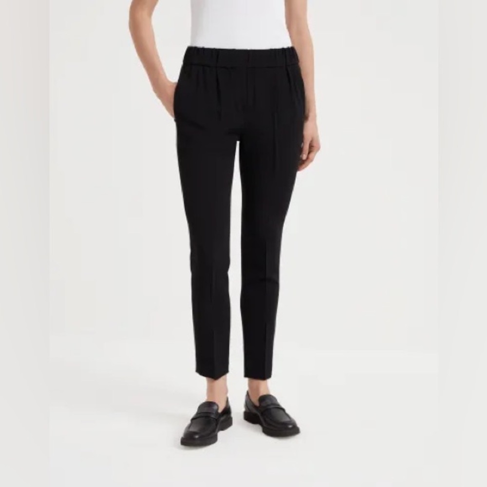 BRUNELLO CUCINELLI TAILORED JOGGERS SIZE 8 - MSRP $1450